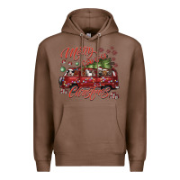Chestnut merrycamperchristmas Premium Hoodie - SublimationCraftShop