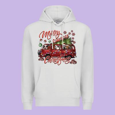 Merrycamperchristmas Premium Hoodie Designed By Sublimationcraftshop