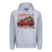Heather Grey merrycamperchristmas Premium Hoodie - SublimationCraftShop