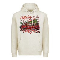 Oatmeal Heather merrycamperchristmas Premium Hoodie - SublimationCraftShop