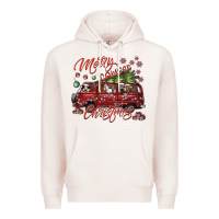 Pale Pink merrycamperchristmas Premium Hoodie - SublimationCraftShop