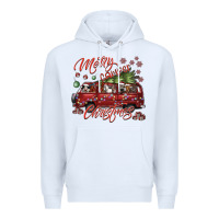 White merrycamperchristmas Premium Hoodie - SublimationCraftShop