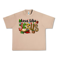 Christmas Love Like Jesus Urban Heavy Tee | Teevron