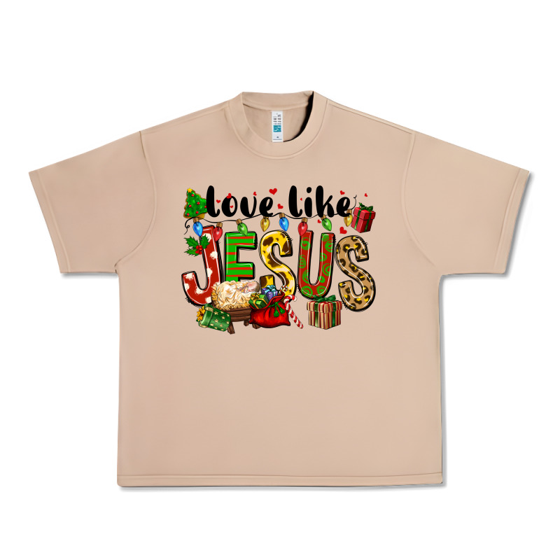 Christmas Love Like Jesus Urban Heavy Tee by FaDigitalArtStudio | Teevron