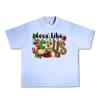 Grape Ice Christmas love like jesus Urban Heavy Tee - FaDigitalArtStudio