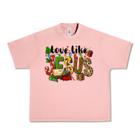 Salmon Christmas love like jesus Urban Heavy Tee - FaDigitalArtStudio