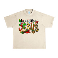Sandshell Christmas love like jesus Urban Heavy Tee - FaDigitalArtStudio