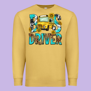 Bus Driver Premium Sweatshirt Designed By Nancycooperartshop