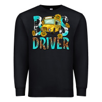 Black bus driver Premium Sweatshirt - NancyCooperArtShop