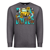 Charcoal Heather bus driver Premium Sweatshirt - NancyCooperArtShop