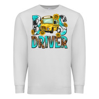 Dove Grey bus driver Premium Sweatshirt - NancyCooperArtShop