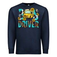 Navy bus driver Premium Sweatshirt - NancyCooperArtShop