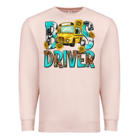 Pale Pink bus driver Premium Sweatshirt - NancyCooperArtShop