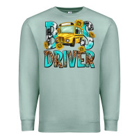 Seafoam bus driver Premium Sweatshirt - NancyCooperArtShop
