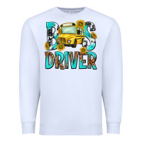 White bus driver Premium Sweatshirt - NancyCooperArtShop