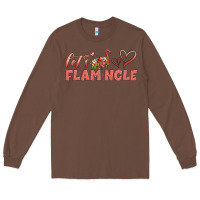Chestnut let's flamingle Long Sleeve Tee - Artiststas