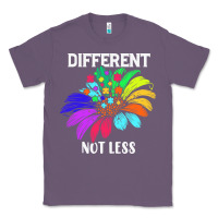 Lavender Different Not Less Daisy Autism Puzzle Classic Tee - CowhideDigitalArt