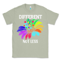 Matcha Different Not Less Daisy Autism Puzzle Classic Tee - CowhideDigitalArt