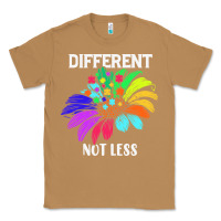 Toasted Coconut Different Not Less Daisy Autism Puzzle Classic Tee - CowhideDigitalArt