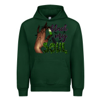 Forest Green Black my soul Urban Hoodie - NancyCooperArtShop
