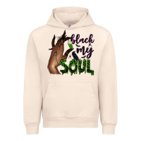 Sandshell Black my soul Urban Hoodie - NancyCooperArtShop