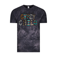Cloud Black stay wild gypsy child Vintage Tee - CowhideDigitalArt
