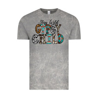 Cloud Rock stay wild gypsy child Vintage Tee - CowhideDigitalArt