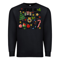 Black religious christmas Premium Sweatshirt - MaliasSmallBusiness