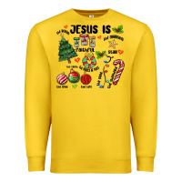 Lemon religious christmas Premium Sweatshirt - MaliasSmallBusiness