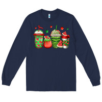 Navy watermelon coffee Long Sleeve Tee - Jasminsmagicworld