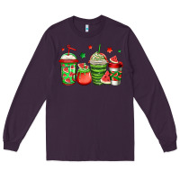 Plum watermelon coffee Long Sleeve Tee - Jasminsmagicworld