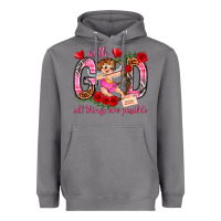 Storm with god all things are possible Heavyweight Hoodie - NancyCooperArtShop