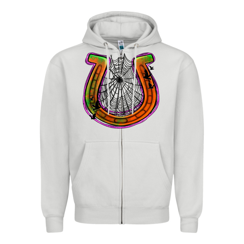 Halloween  Horseshoe Zipper Hoodie by Jasminsmagicworld | Teevron