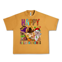 Peanut Butter Happy hallothankmas dog Urban Heavy Tee - FaDigitalArtStudio