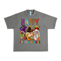 Tornado Happy hallothankmas dog Urban Heavy Tee - FaDigitalArtStudio