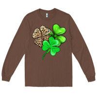 Chestnut three clover Long Sleeve Tee - AdoDesignShop