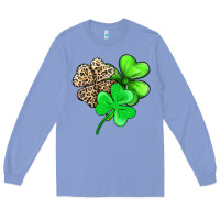 Colony Blue three clover Long Sleeve Tee - AdoDesignShop