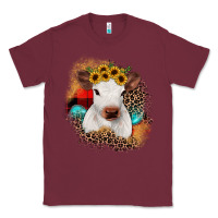 Burgundy christmas heifer Classic Tee - JahusDesignShop