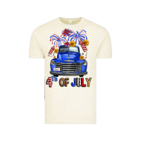 Vintage Arctic western fourth of july truck Vintage Tee - FaDigitalArtStudio