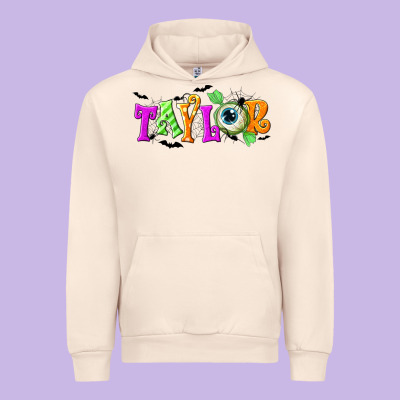 Personalized Halloween Urban Hoodie Designed By Nancycooperartshop