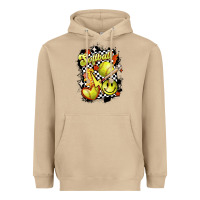 Mushroom vintage softball Heavyweight Hoodie - MaliasSmallBusiness
