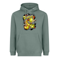 Sage vintage softball Heavyweight Hoodie - MaliasSmallBusiness
