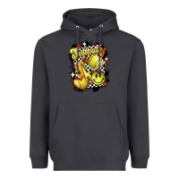 Smoke vintage softball Heavyweight Hoodie - MaliasSmallBusiness
