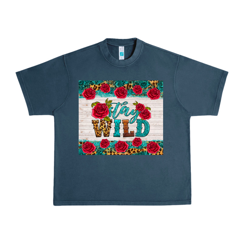 Stay Wild Urban Heavy Tee by HRA Design Shop | Teevron