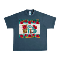 Midnight Navy stay wild Urban Heavy Tee - HRA Design Shop