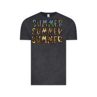 Vintage Black summer summer Vintage Tee - CowhideDigitalArt