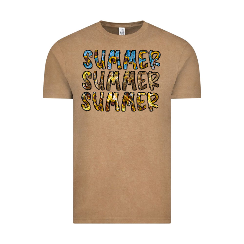 Summer Summer Vintage Tee by CowhideDigitalArt | Teevron