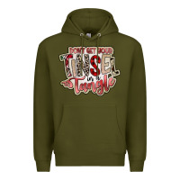 Army Green dont get your tinsel in a tangle Premium Hoodie - SublimationCraftShop