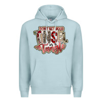 Blue Mist dont get your tinsel in a tangle Premium Hoodie - SublimationCraftShop