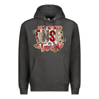 Charcoal Heather dont get your tinsel in a tangle Premium Hoodie - SublimationCraftShop
